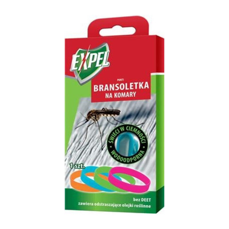Expel Ponti-bransoletka na komary