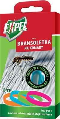 Expel Ponti-bransoletka na komary