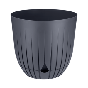 Doniczka Britta 16 cm – kolor antracytowy