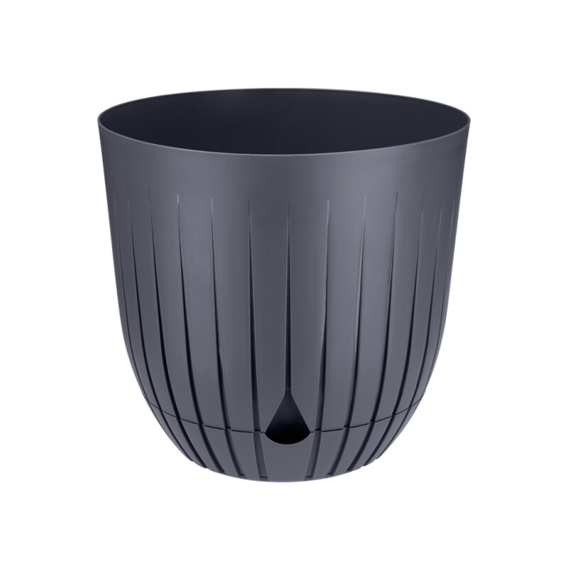 Doniczka Britta 26 cm – kolor antracytowy