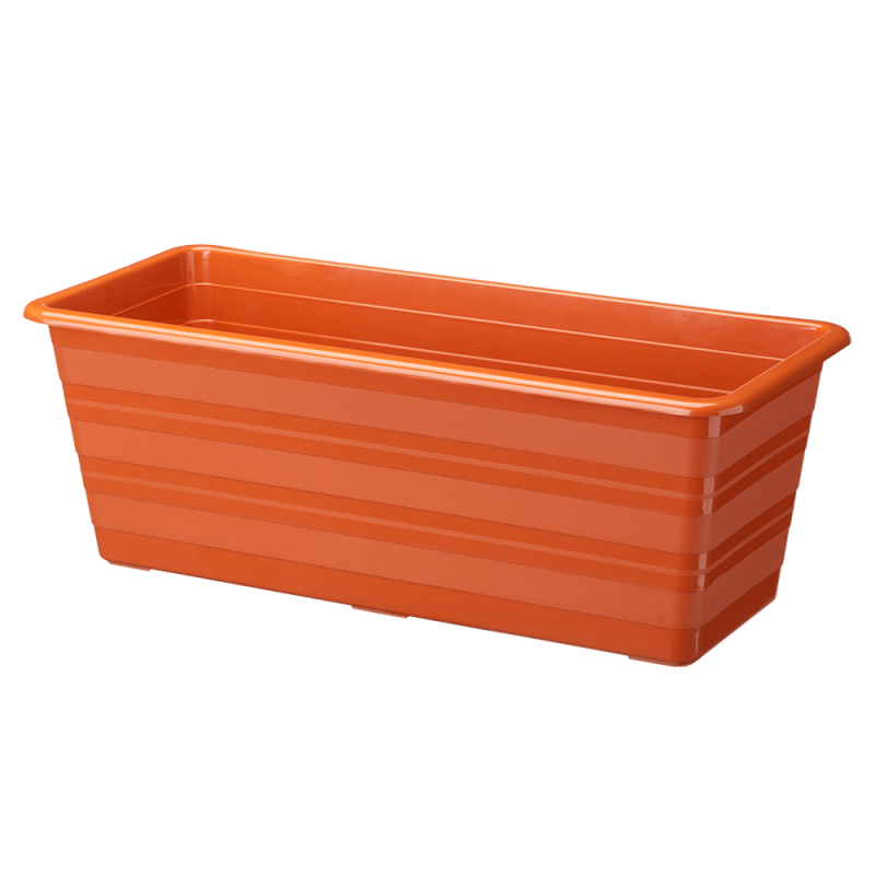 Doniczka balkonowa Draco 40 cm – kolor terakota