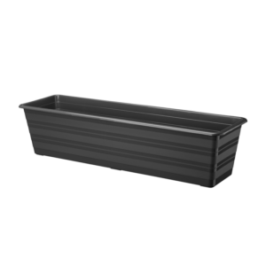Doniczka balkonowa Draco 60 cm – kolor antracytowy