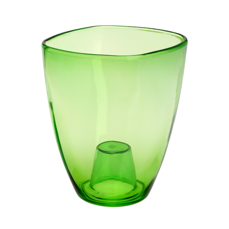 Osłonka storczyk 12 cm – kolor zielony