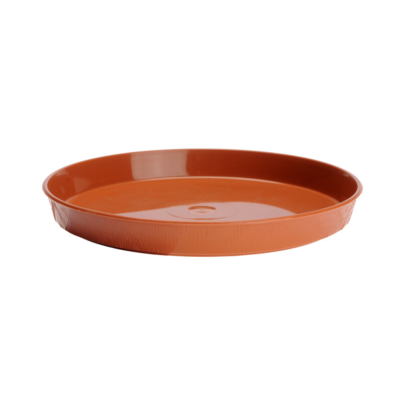 Podstawka drewnopodobna 25 cm – kolor terakota