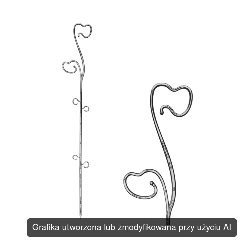 Podpórka do storczyka 59 cm, grafitowa – 23865