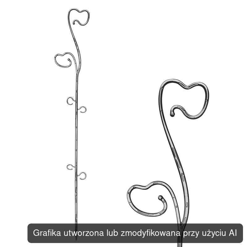 Podpórka do storczyka 59 cm, grafitowa – 23865