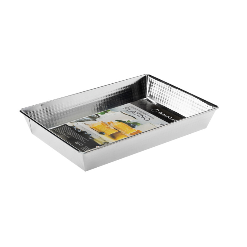 Blacha do pieczenia fakturowana PLATINO 36 × 25 × 6 cm