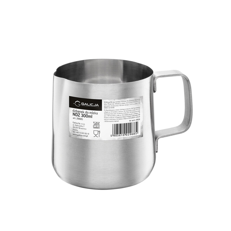 Dzbanek do mleka nierdzewny 300 ml