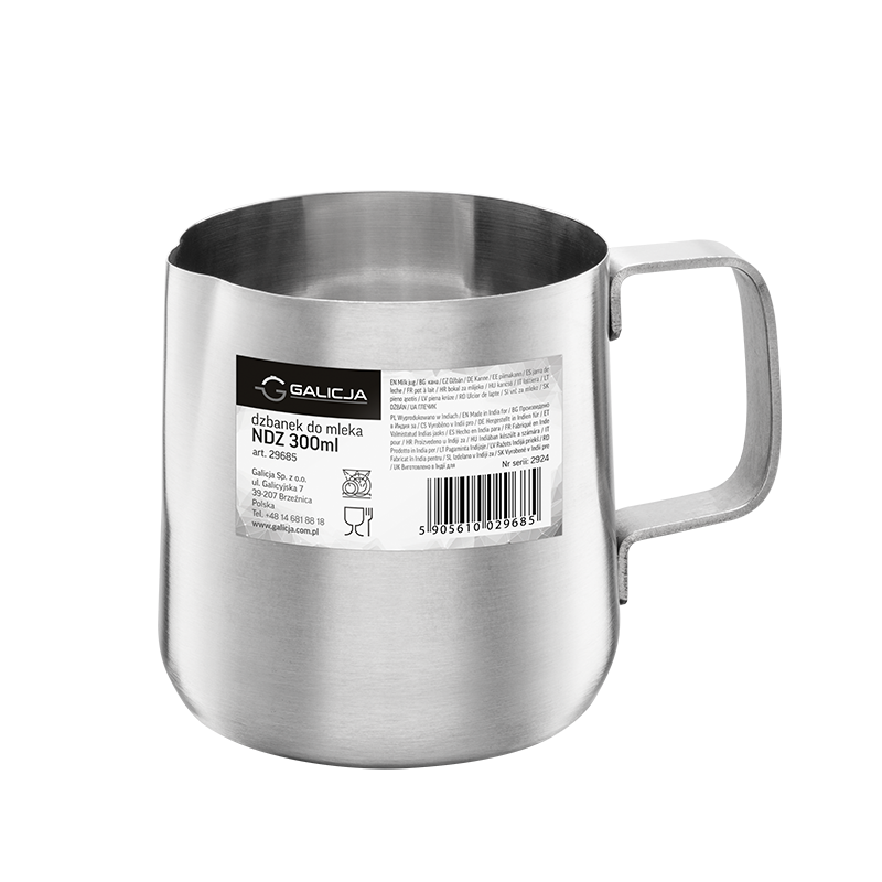 Dzbanek do mleka nierdzewny 300 ml