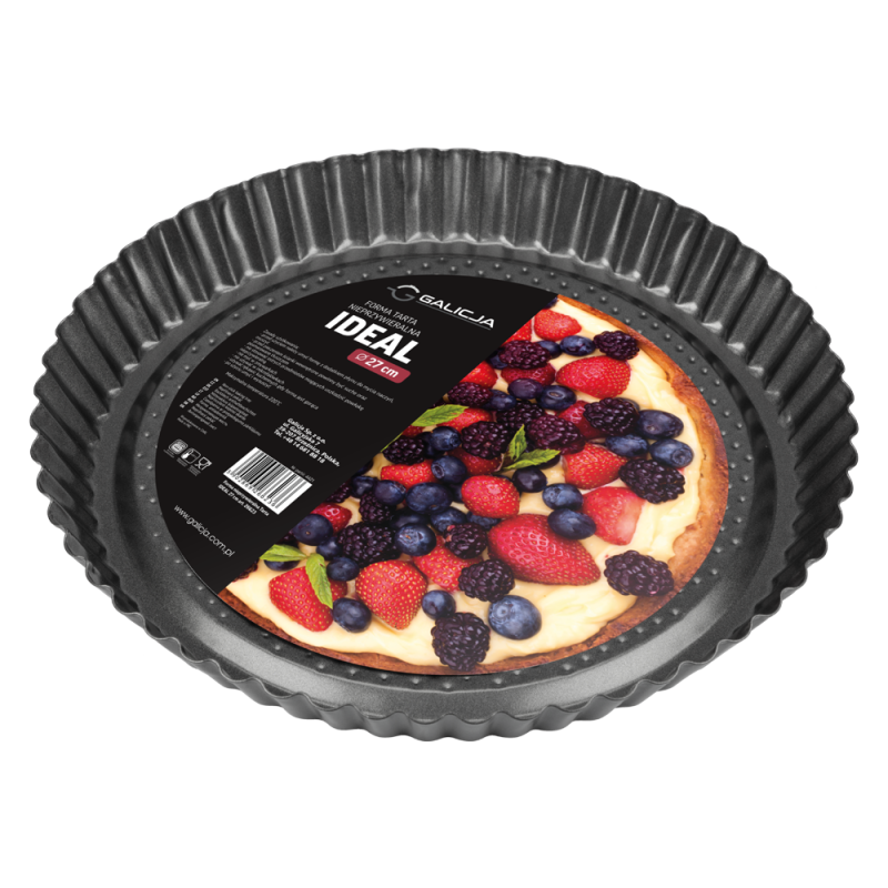 Forma do tarty nieprzywieralna IDEAL 27 cm