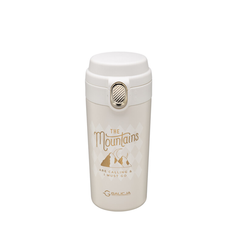 Kubek termiczny MOUNTAINS 350 ml krem