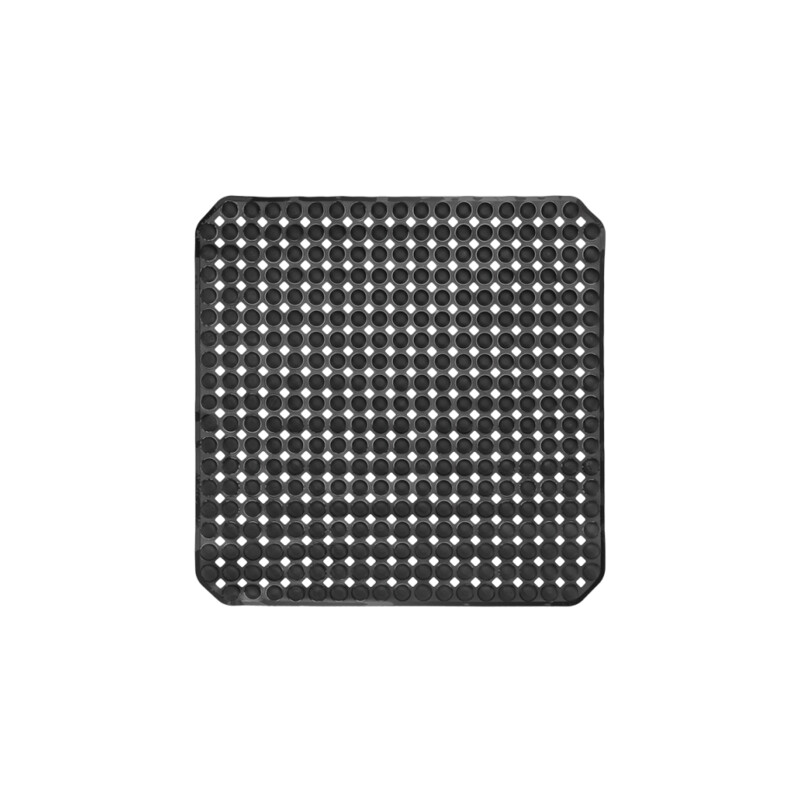 Mata łazienkowa BABEL 53 × 53 cm czarny