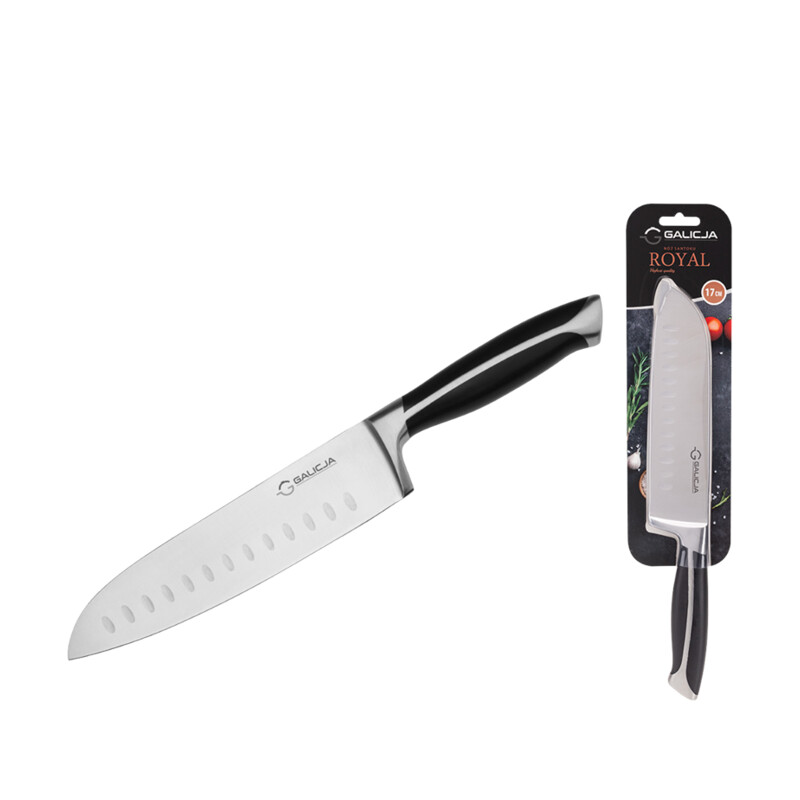 Nóż santoku ROYAL 17 cm