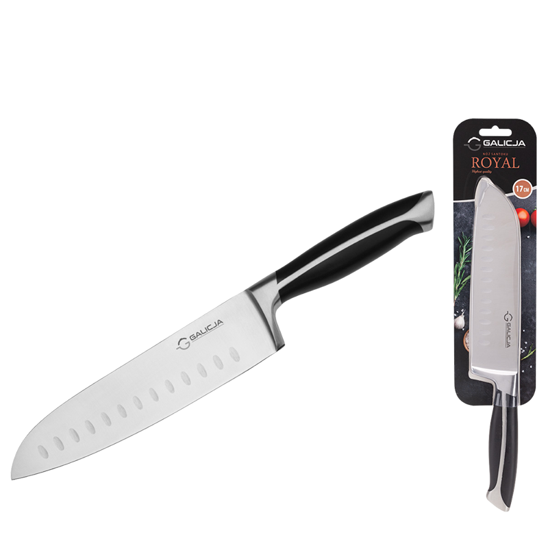 Nóż santoku ROYAL 17 cm