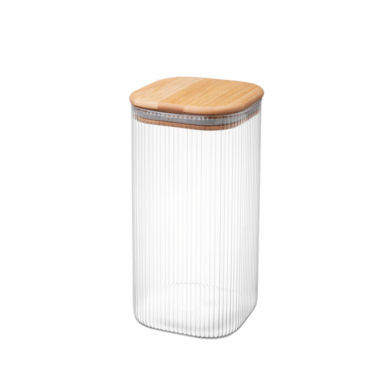 Pojemnik szklany kwadrat JEFF 1400 ml