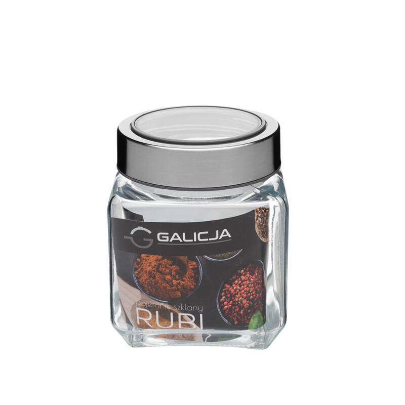 Pojemnik RUBI 500 ml szary