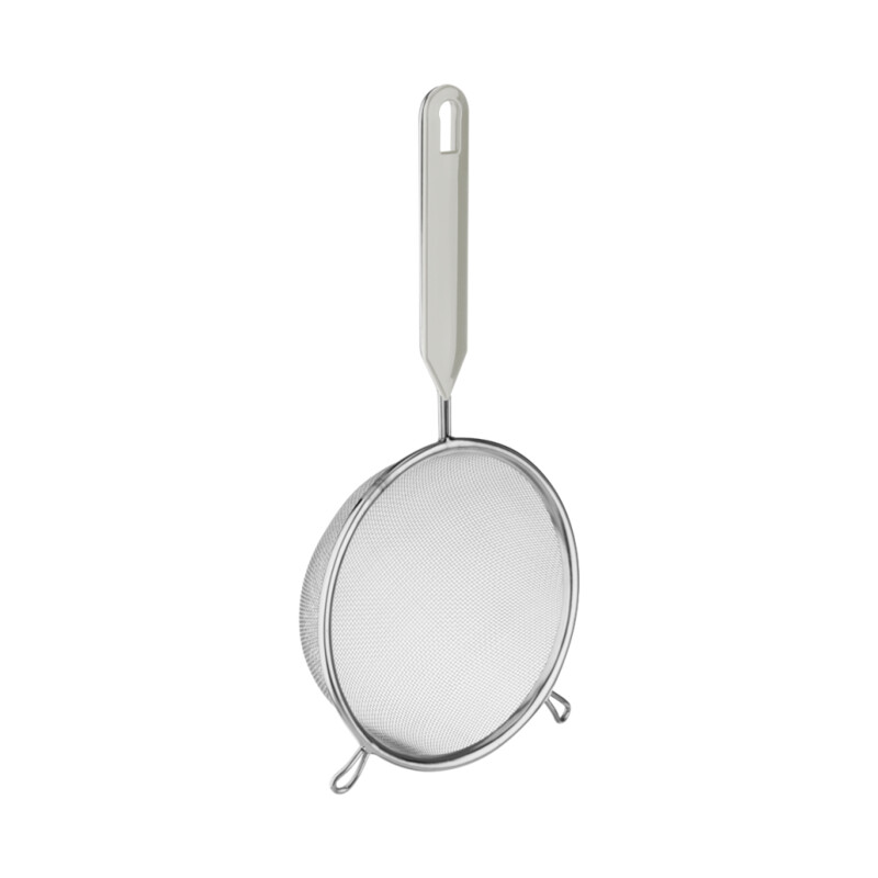 Sitko nierdzewne PRACTICO 12 cm szary jasny