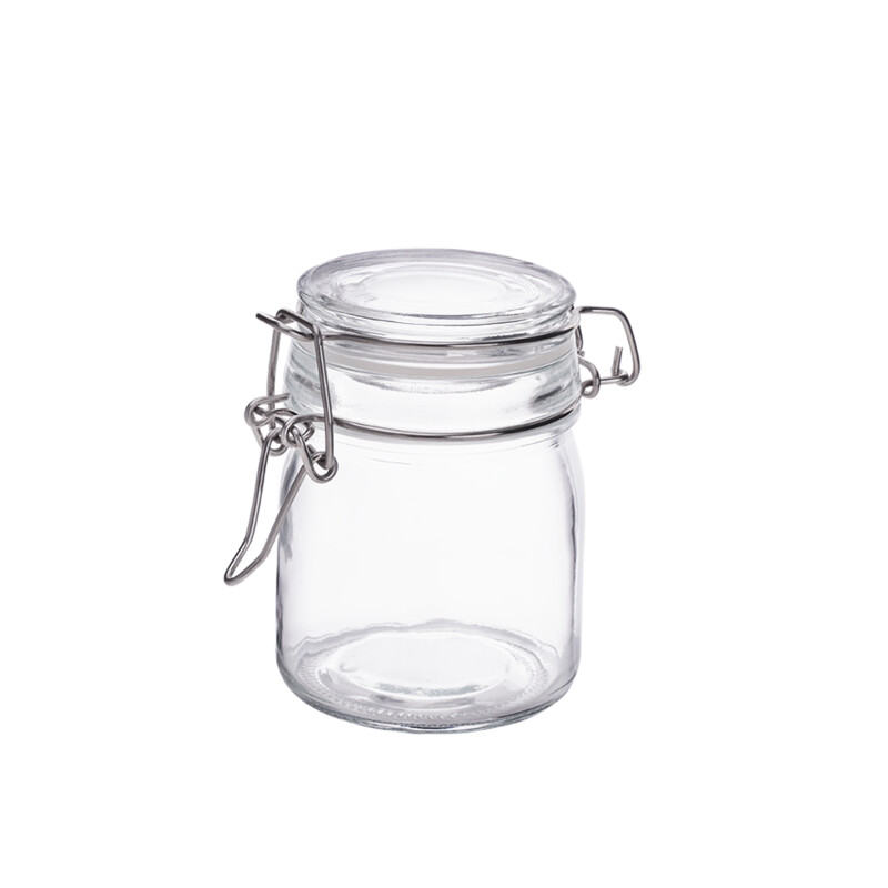 Słoik z klipsem metalowym EDO 180 ml