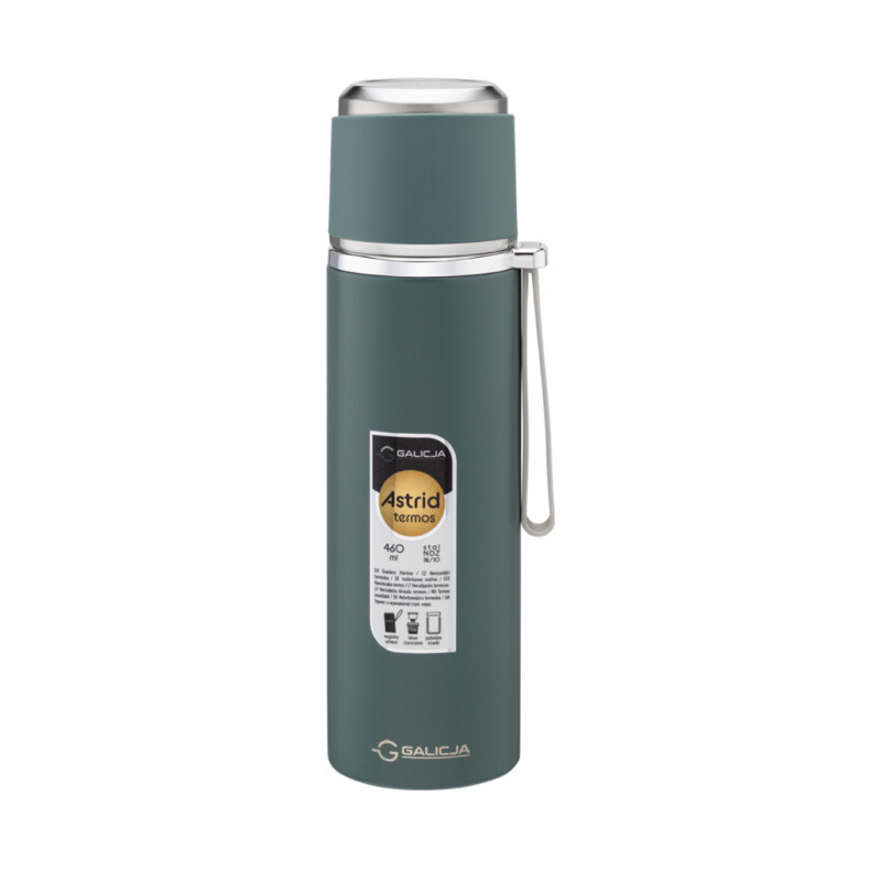 Termos nierdzewny ASTRID 460 ml zielony