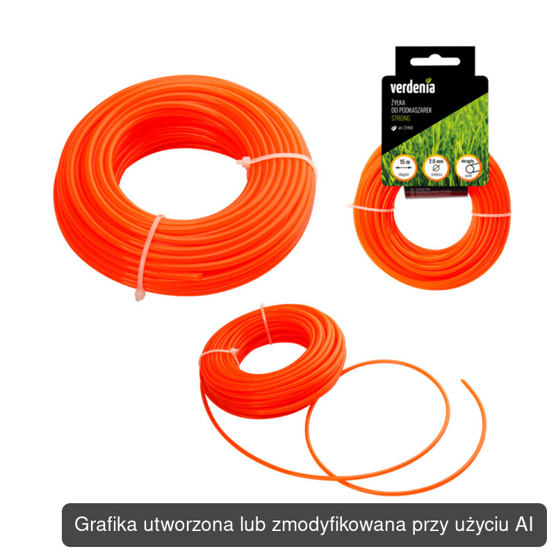 Żyłka do podkaszarki STRONG, okrągła 2,0 mm × 15 m – 27493