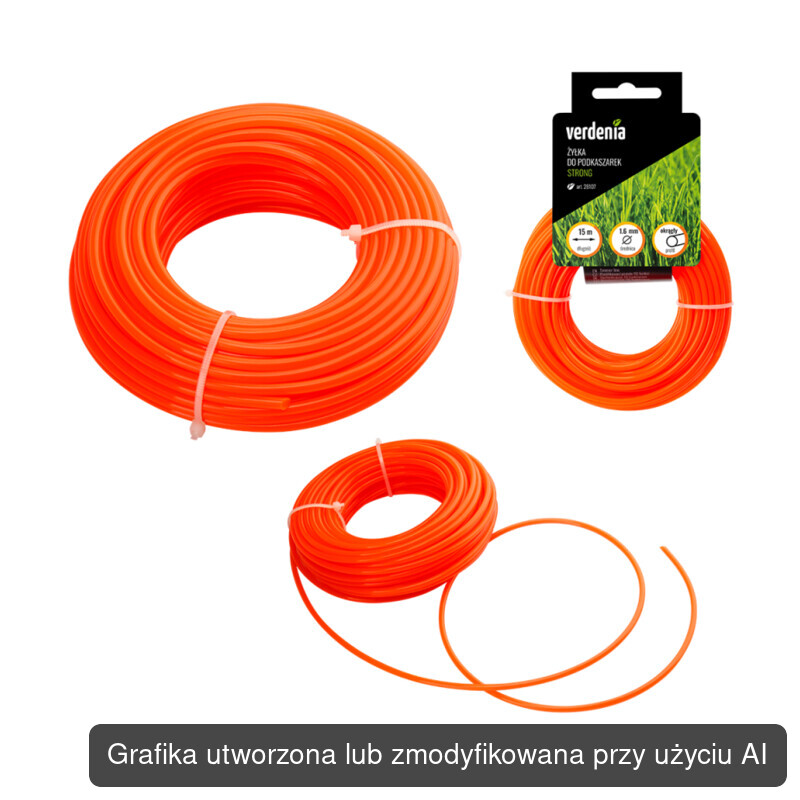 Żyłka do podkaszarki STRONG, okrągła 1,6 mm × 15 m – 28107