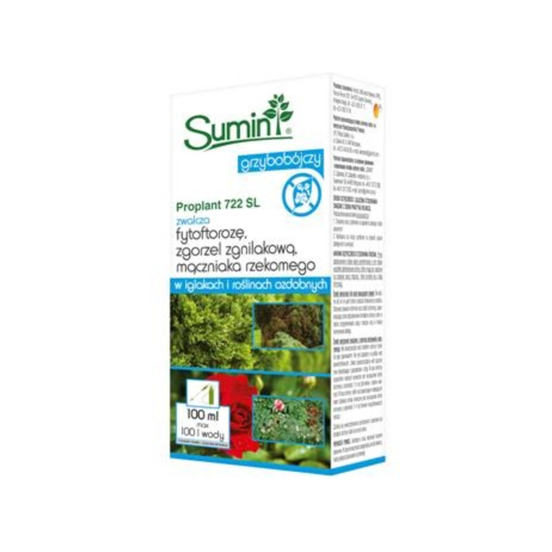 Proplant 722 SL 100 ml Zwalcza choroby w iglakach i innych roślinach ozdobnych