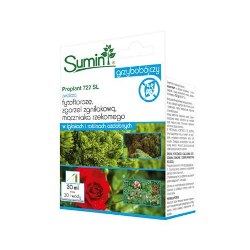 Proplant 722 SL 30 ml Zwalcza choroby w iglakach i innych roślinach ozdobnych