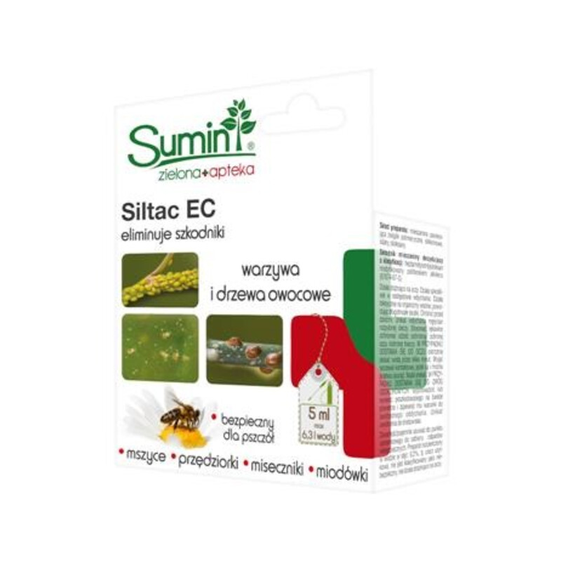 Siltac EC 5 ml zwalcza przędziorki, mszyce, miseczniki