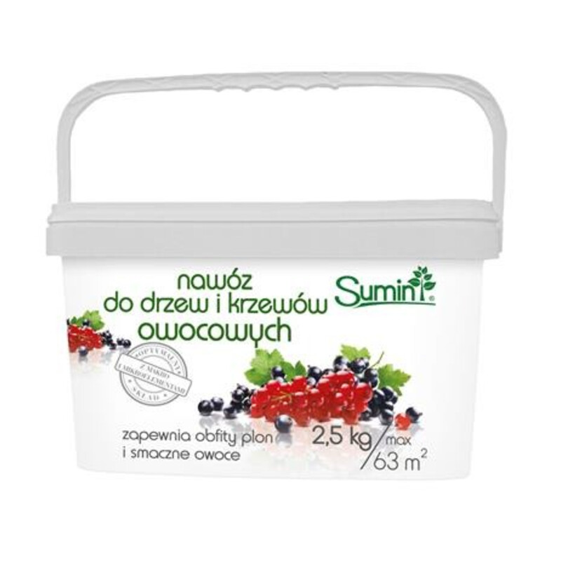 Nawóz do drzew i krzewów owocowych 2.5 kg optymalny skład