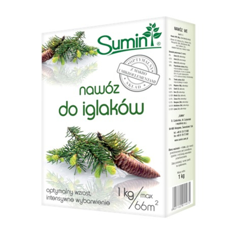 Nawóz do iglaków 1 kg optymalny skład