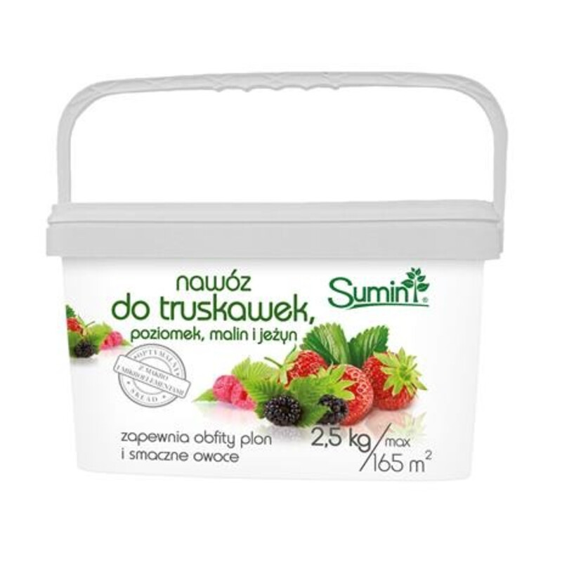 Nawóz do truskawek, poziomek, malin i jeżyn 2.5 kg optymalny skład