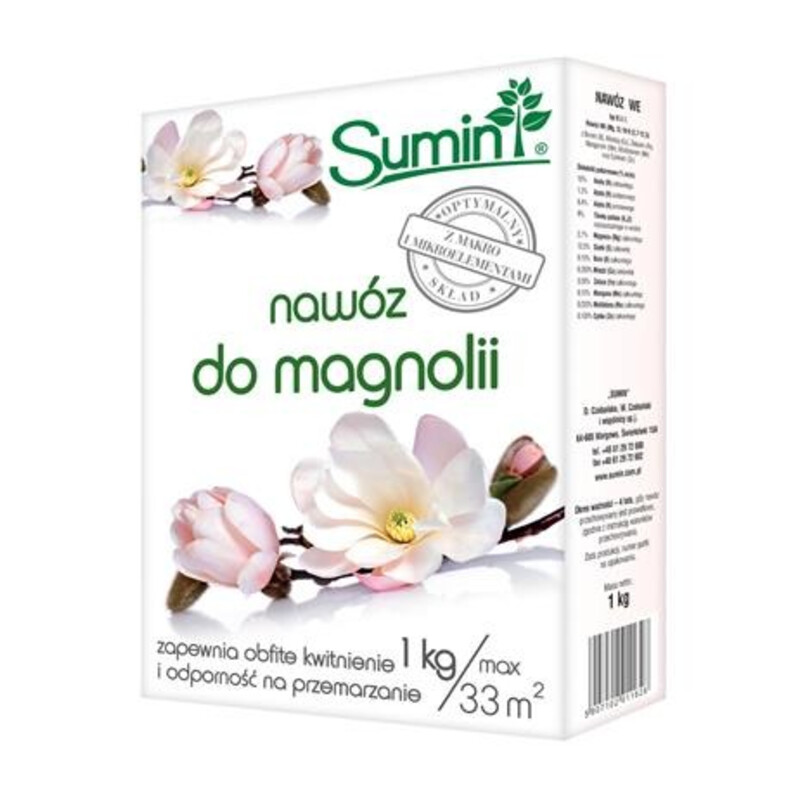 Nawóz do magnolii 1 kg optymalny skład