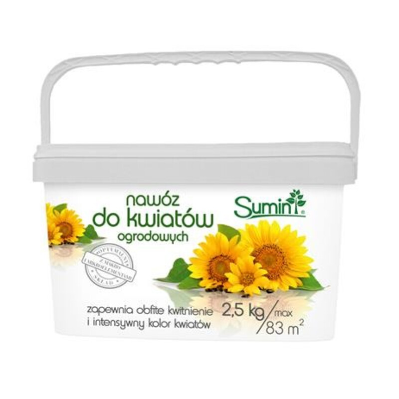Nawóz do kwiatów ogrodowych 2.5 kg optymalny skład