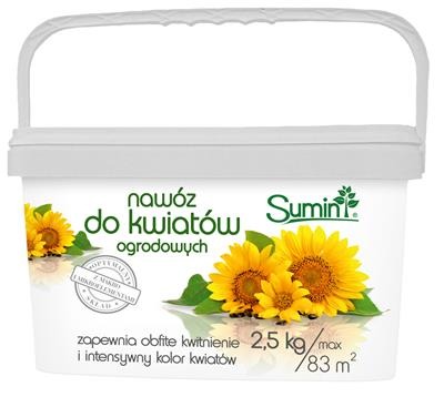 Nawóz do kwiatów ogrodowych 2.5 kg optymalny skład