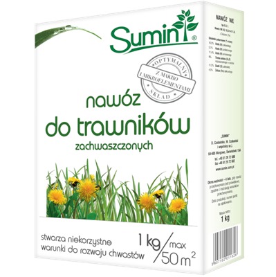 Nawóz do trawników zachwaszczonych 1 kg optymalny skład