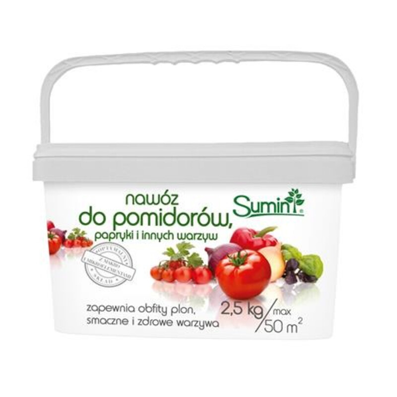 Nawóz do pomidorów, papryki i innych warzyw 2.5 kg optymalny skład