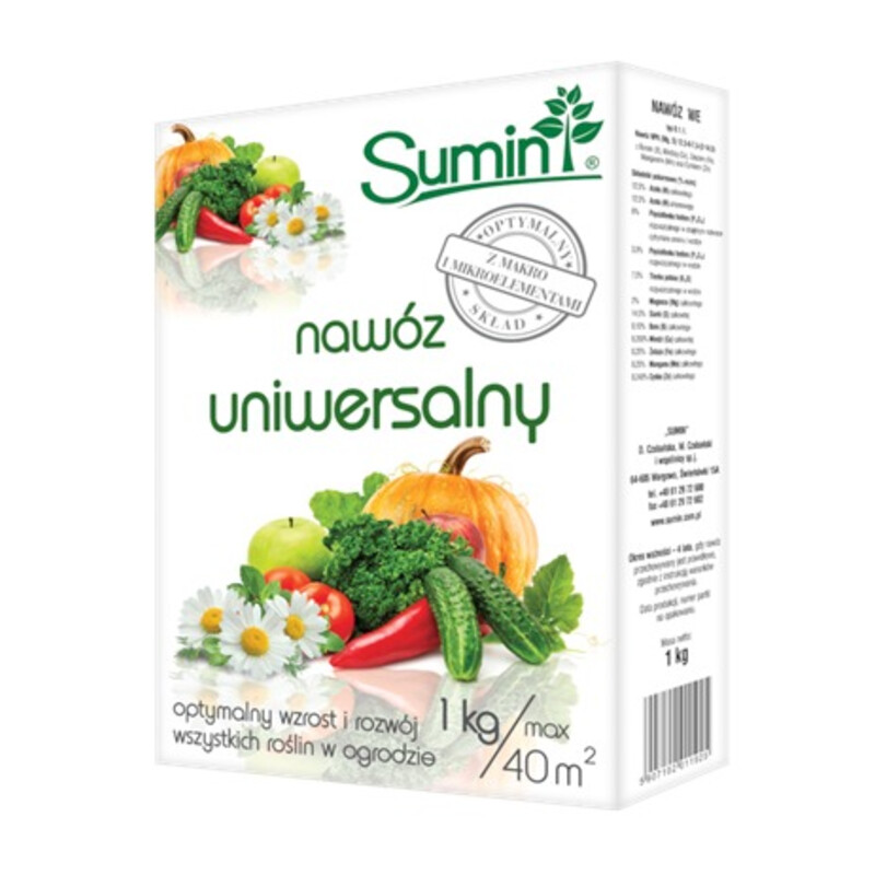 Nawóz uniwersalny 1 kg optymalny skład