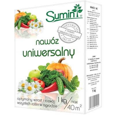 Nawóz uniwersalny 1 kg optymalny skład