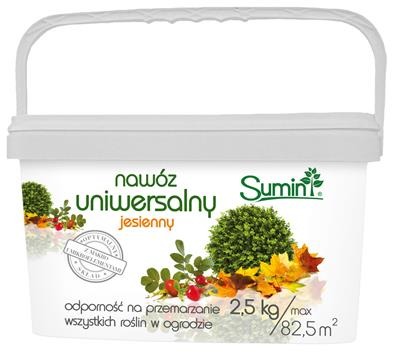 Nawóz uniwersalny jesienny 2.5 kg optymalny skład