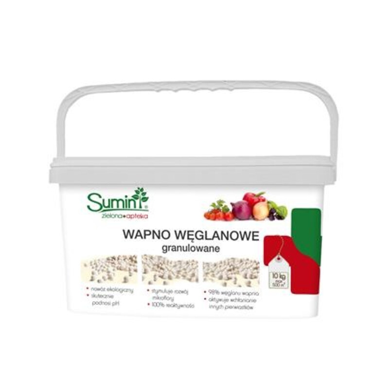 Wapno węglanowe granulowane 10 kg