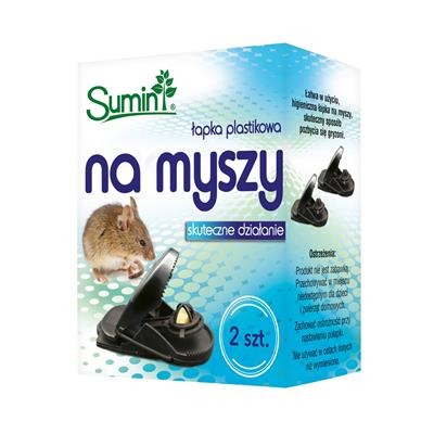 Łapka na myszy plastikowa – kpl 2 szt.