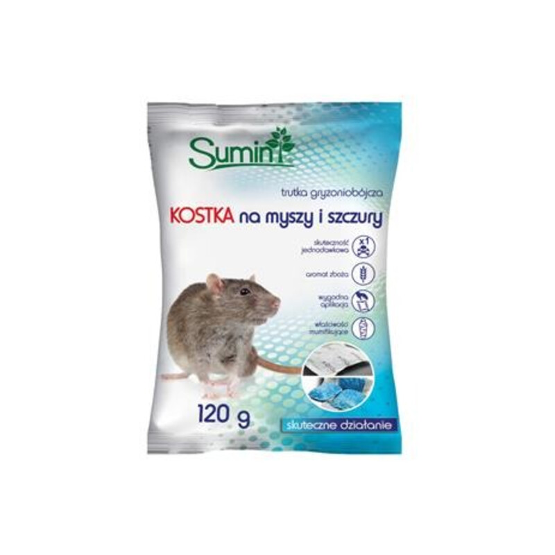 Trutka kostka woskowa 25 ppm 120 g