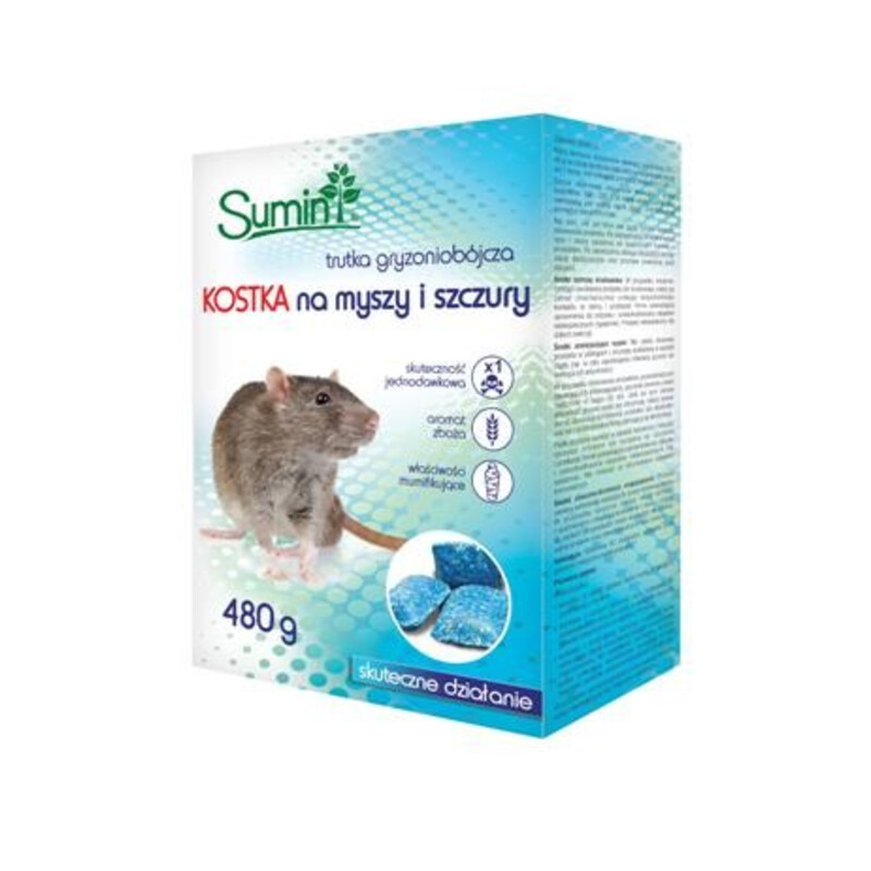 Trutka kostka woskowa 25 ppm box 480 g (4x120 g)