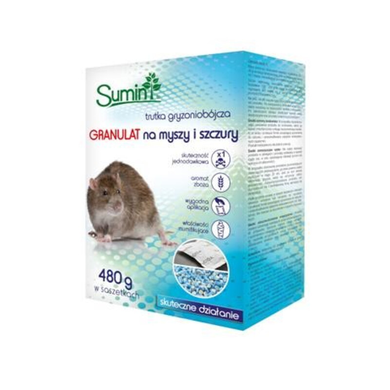 Trutka granulowana 25 ppm box 480 g (4x120 g)