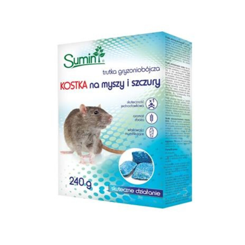 Trutka kostka woskowa 25 ppm 240 g (2x120 g)