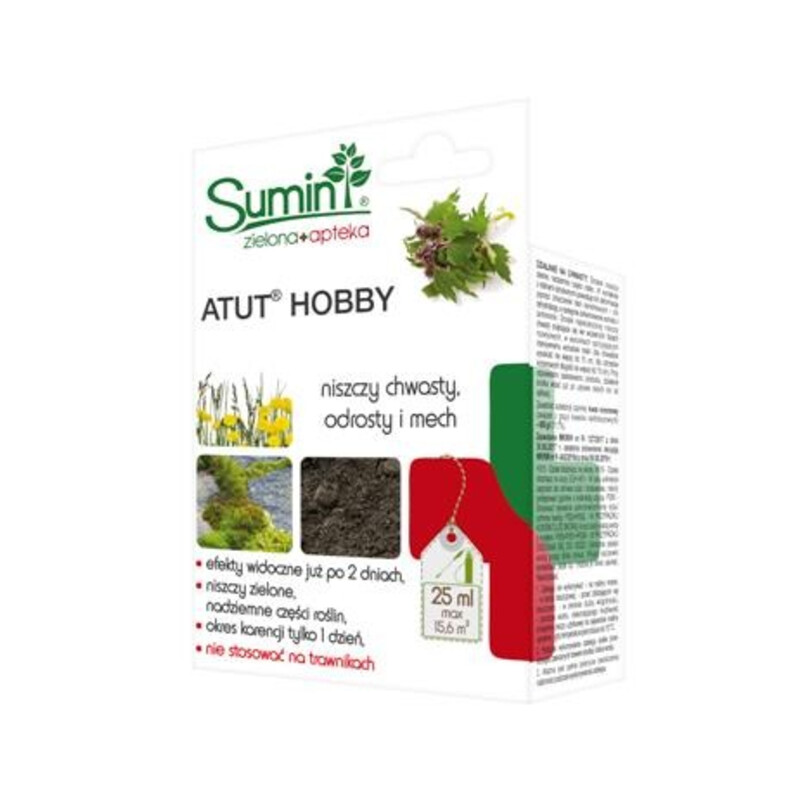 Atut Hobby 25 ml zwalcza chwasty i mech