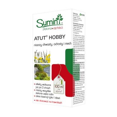 Atut Hobby 100 ml zwalcza chwasty i mech