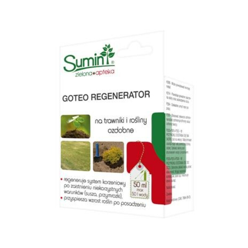 Goteo regeneracja trawniki i rośliny ozdobne 50 ml