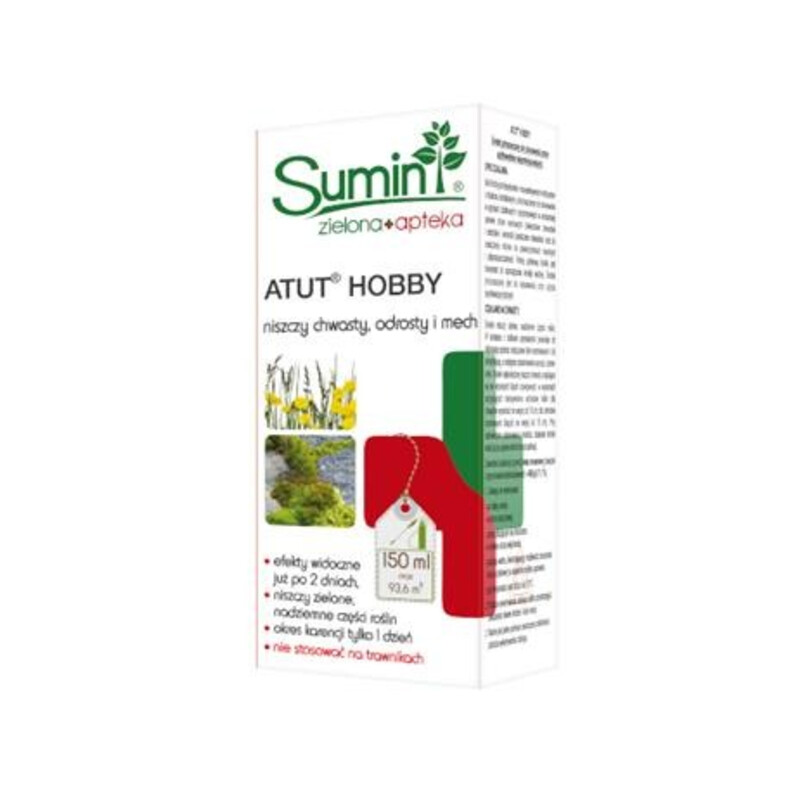 Atut Hobby 150 ml zwalcza chwasty i mech