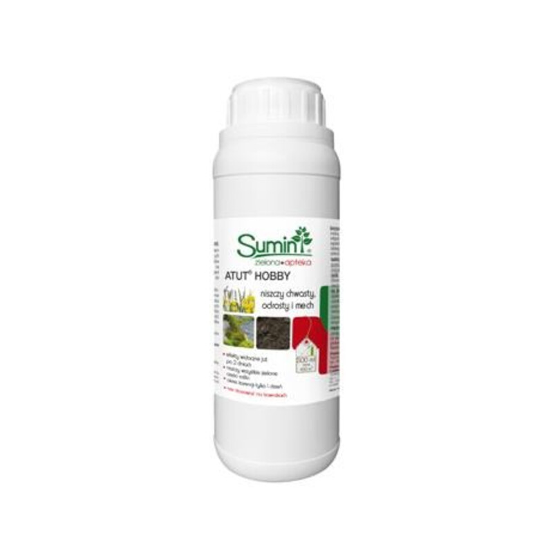 Atut Hobby 500 ml zwalcza chwasty i mech